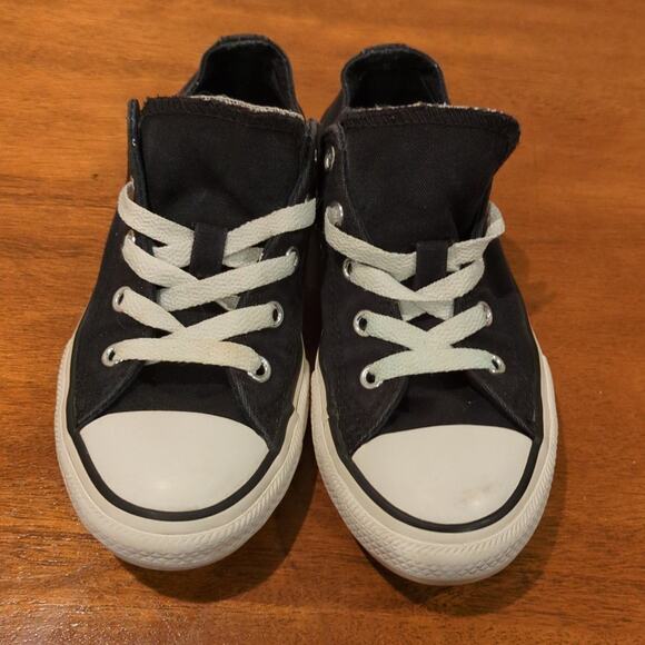 Converse All Star Chuck Taylor Low Double Tongue Sneaker big kids 1 - Picture 3 of 9